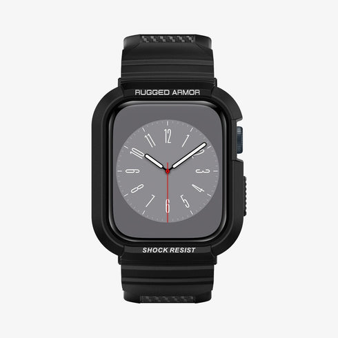 ACS05460 - Apple Watch Series (Apple Watch (49mm)) in matte black showing the front